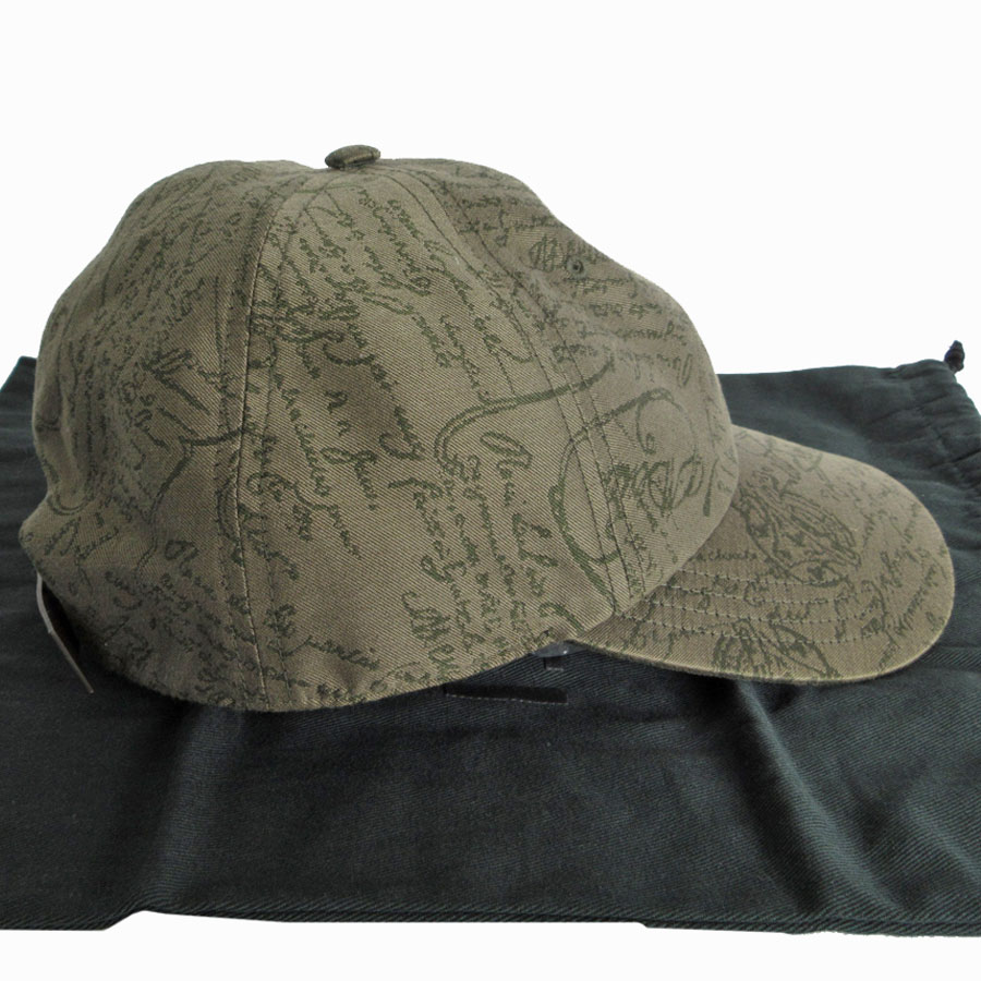 Berluti ベルルッティ キャップ カーキ色