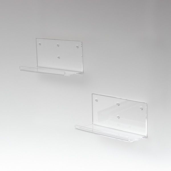アクリリックウォールシェルフ 約幅38cm深型2個組 完成品 アクリリックウォールシェルフ 約幅38cm深型2個組 完成品