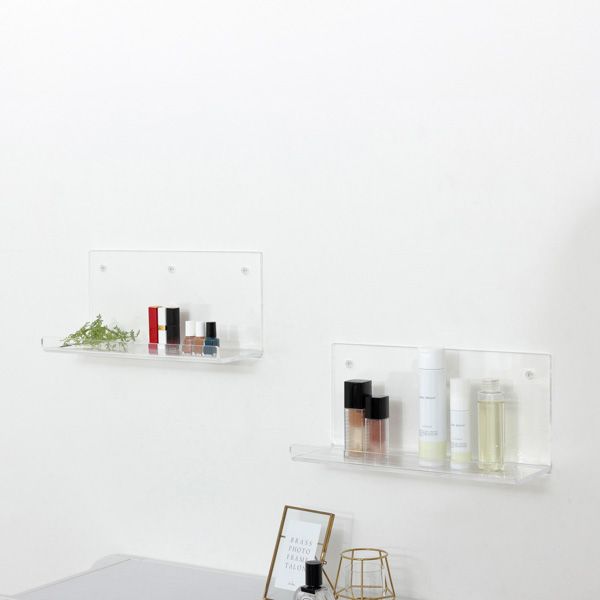 アクリリックウォールシェルフ 約幅38cm深型2個組 完成品 アクリリックウォールシェルフ 約幅38cm深型2個組 完成品