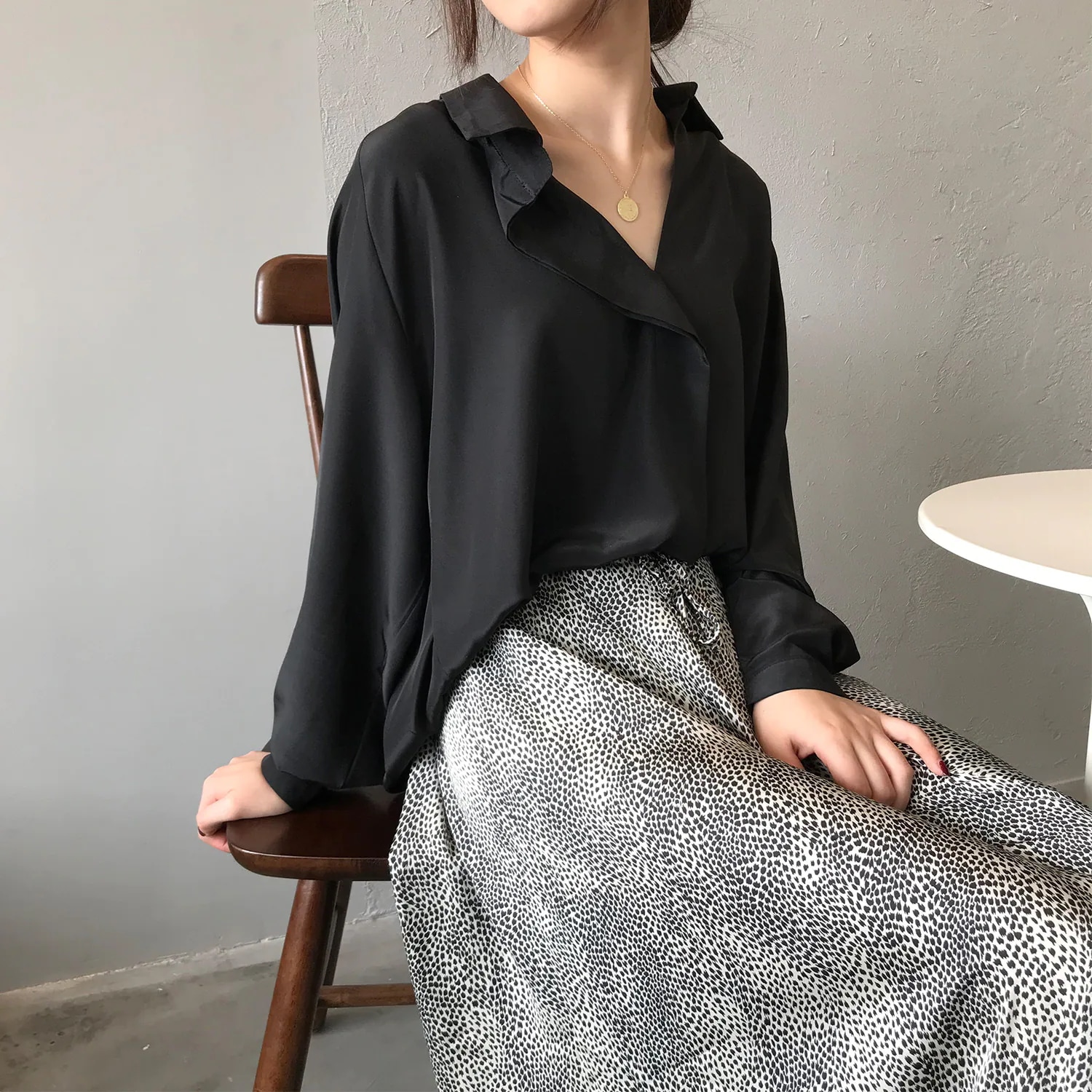 レディース スカート ロングスカート ミモレ丈スカート フレアスカート ヒョウ柄 Aライン
