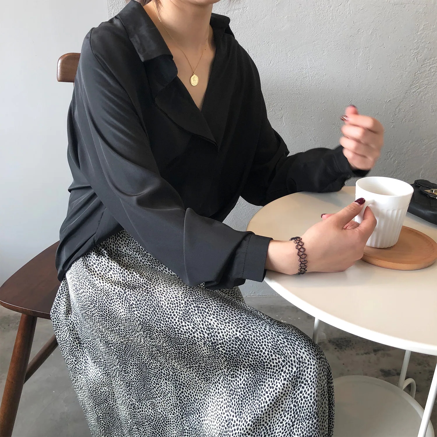 レディース スカート ロングスカート ミモレ丈スカート フレアスカート ヒョウ柄 Aライン