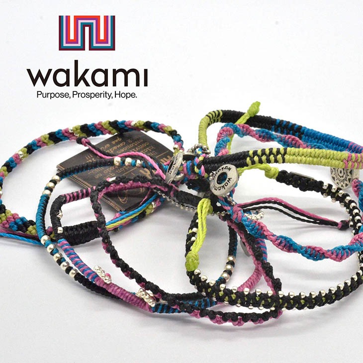 wakami (ワカミ) Earth Bracelet アースブレスレット Mix1 正規品 wakami (ワカミ) Earth Bracelet アースブレスレット Mix1 正規品