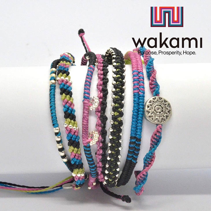 wakami (ワカミ) Earth Bracelet アースブレスレット Mix1 正規品 wakami (ワカミ) Earth Bracelet アースブレスレット Mix1 正規品