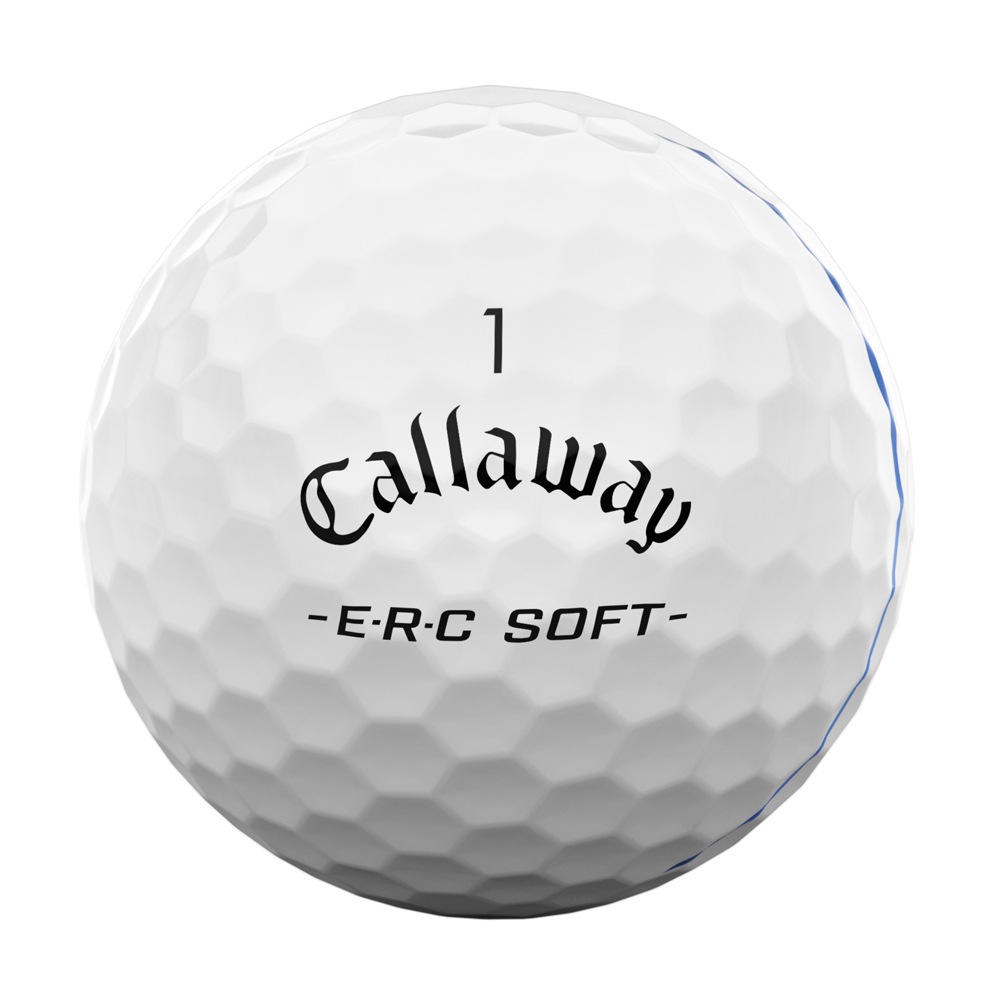 キャロウェイ ERCSOFT25-TRPWH-12P ERC ソフト 2025年モデル ゴルフボール 1ダース 12個入り(ホワイト) ERCSOFT25TRPWH12P