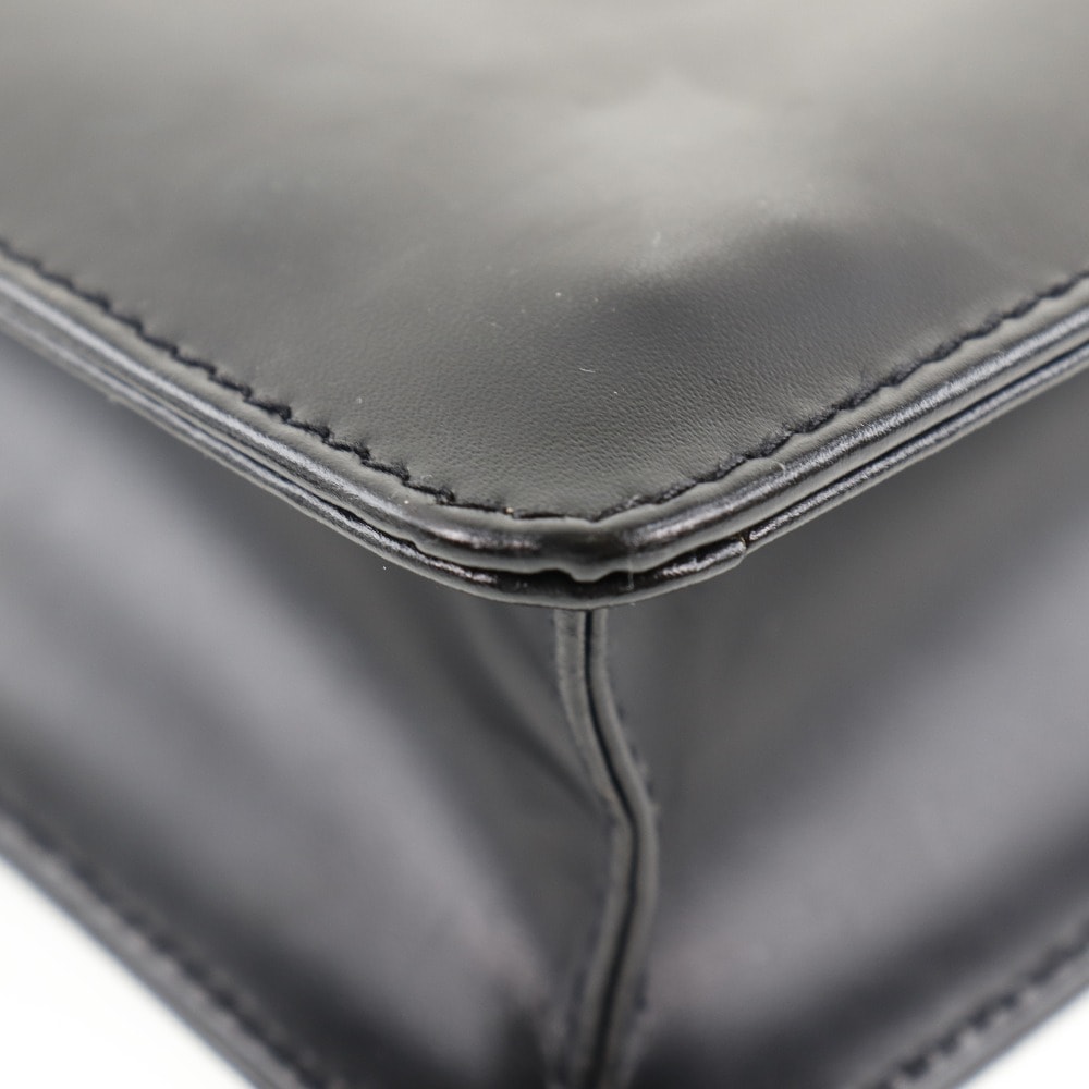 セカンドバッグ カーフ 黒 メンズ 中古品 セカンドバッグ カーフ 黒 メンズ 中古品