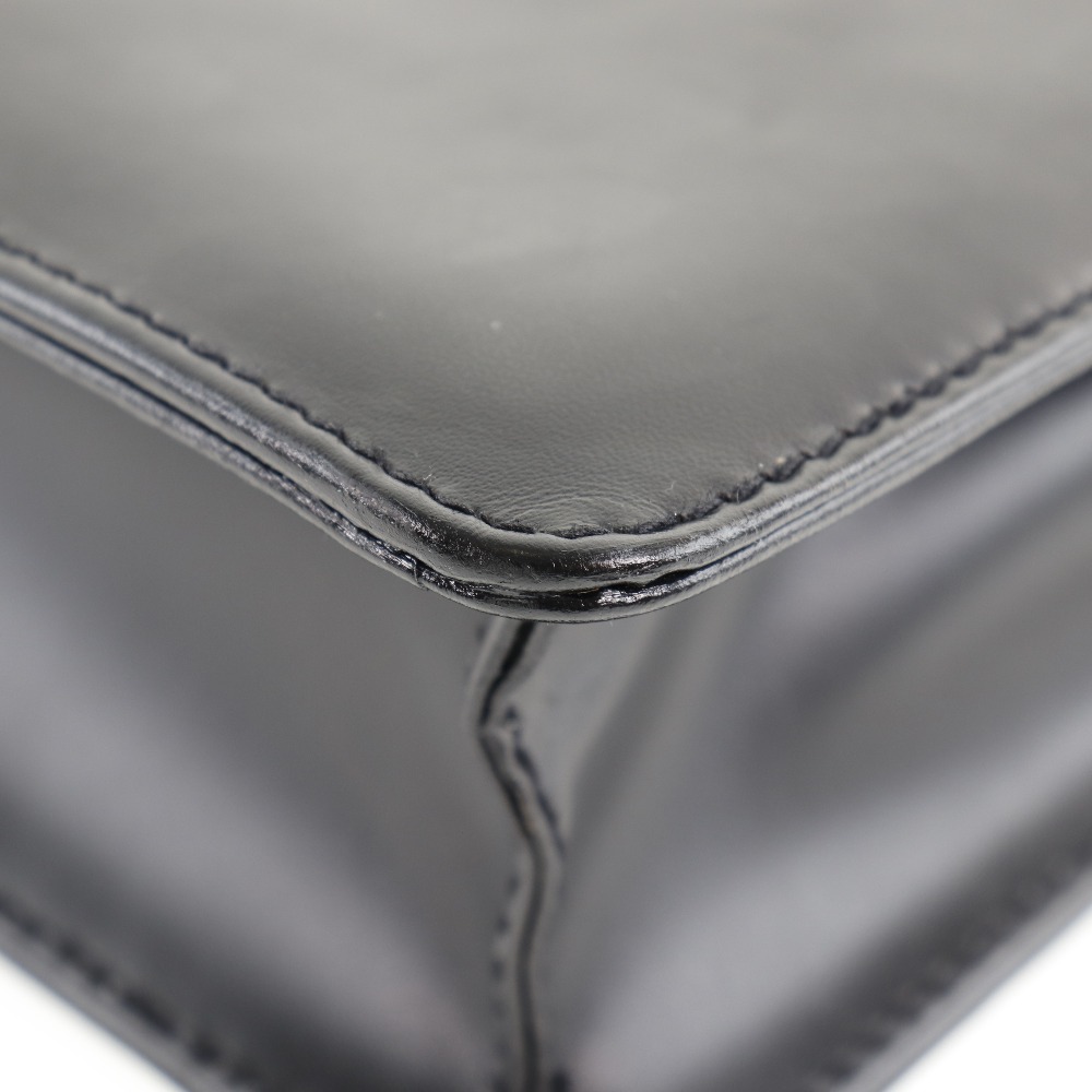 セカンドバッグ カーフ 黒 メンズ 中古品 セカンドバッグ カーフ 黒 メンズ 中古品