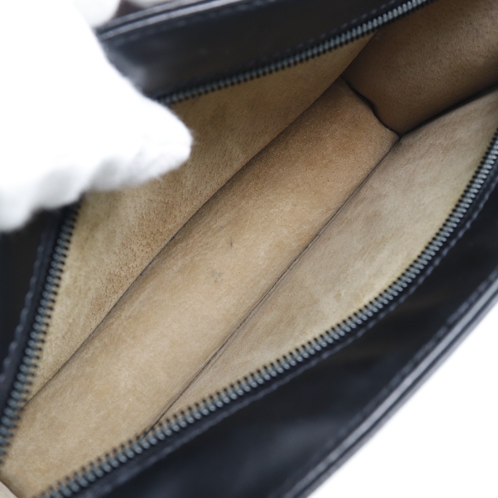 セカンドバッグ カーフ 黒 メンズ 中古品 セカンドバッグ カーフ 黒 メンズ 中古品