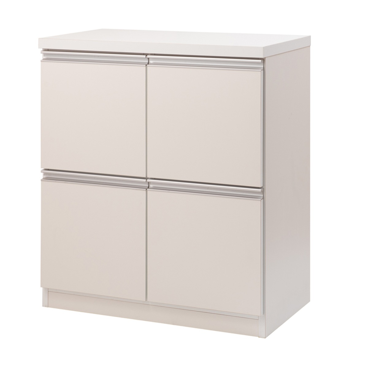 キャビネット 幅73cm 4枚扉タイプ 日本製 完成品 ラック スクエア 収納棚 リビングボード A4対応 ラインハンドル 本棚 収納 リビング収納 小物整理 国産 扉付 木製 ホワイト キャビネット 幅73cm 4枚扉タイプ 日本製 完成品 ラック スクエア 収納棚 リビングボード A4対応 ラインハンドル 本棚 収納 リビング収納 小物整理 国産 扉付 木製 ホワイト