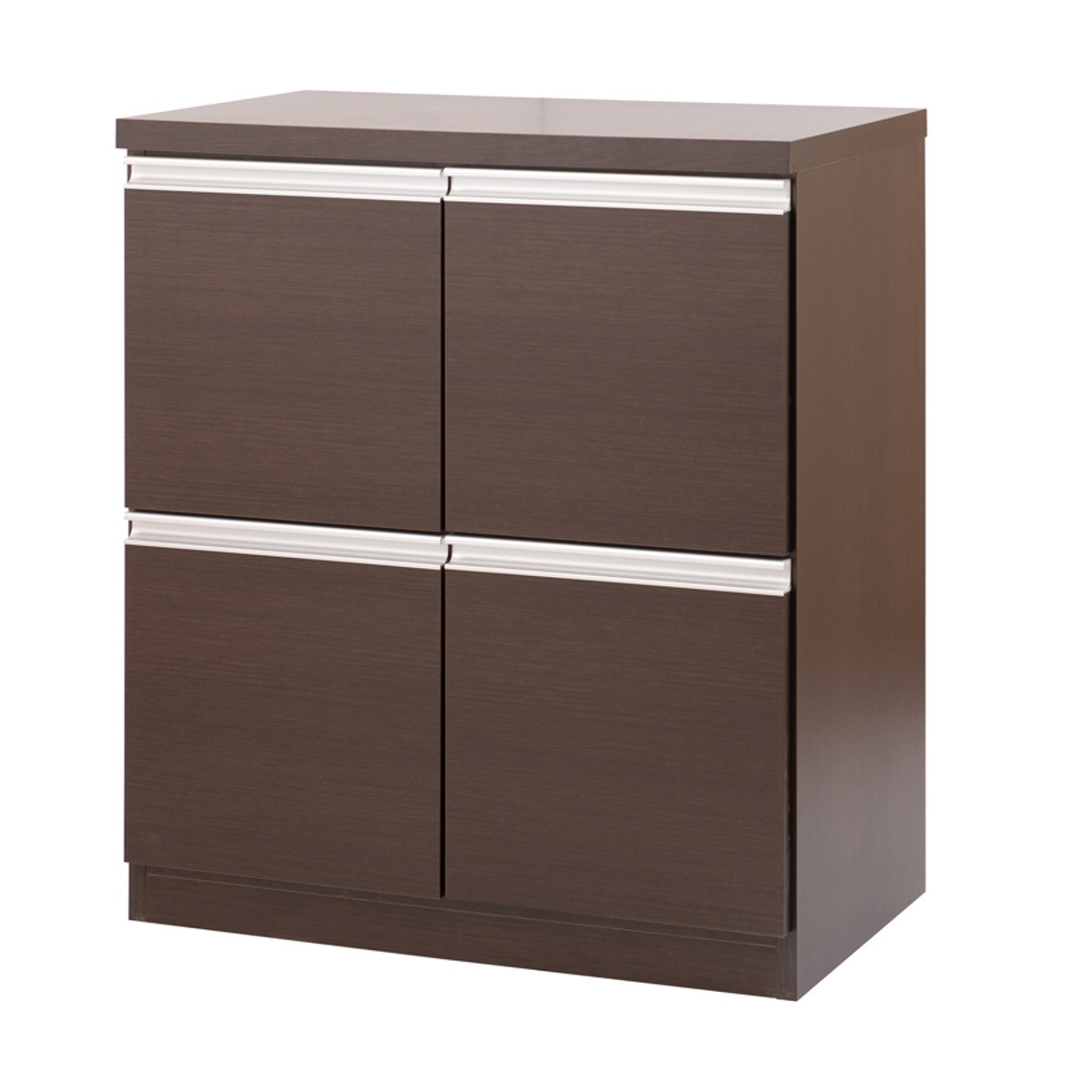 キャビネット 幅73cm 4枚扉タイプ 日本製 完成品 ラック スクエア 収納棚 リビングボード A4対応 ラインハンドル 本棚 収納 リビング収納 小物整理 国産 扉付 木製 ホワイト キャビネット 幅73cm 4枚扉タイプ 日本製 完成品 ラック スクエア 収納棚 リビングボード A4対応 ラインハンドル 本棚 収納 リビング収納 小物整理 国産 扉付 木製 ホワイト