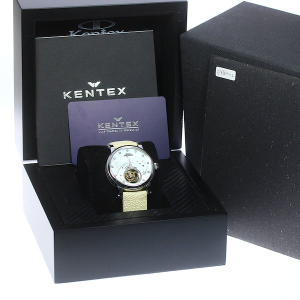 ケンテックス Kentex E436M-02 トゥールビヨン ムーン&スターズ09 12Pダイヤ 手巻き メンズ 箱・保証書付き_752690