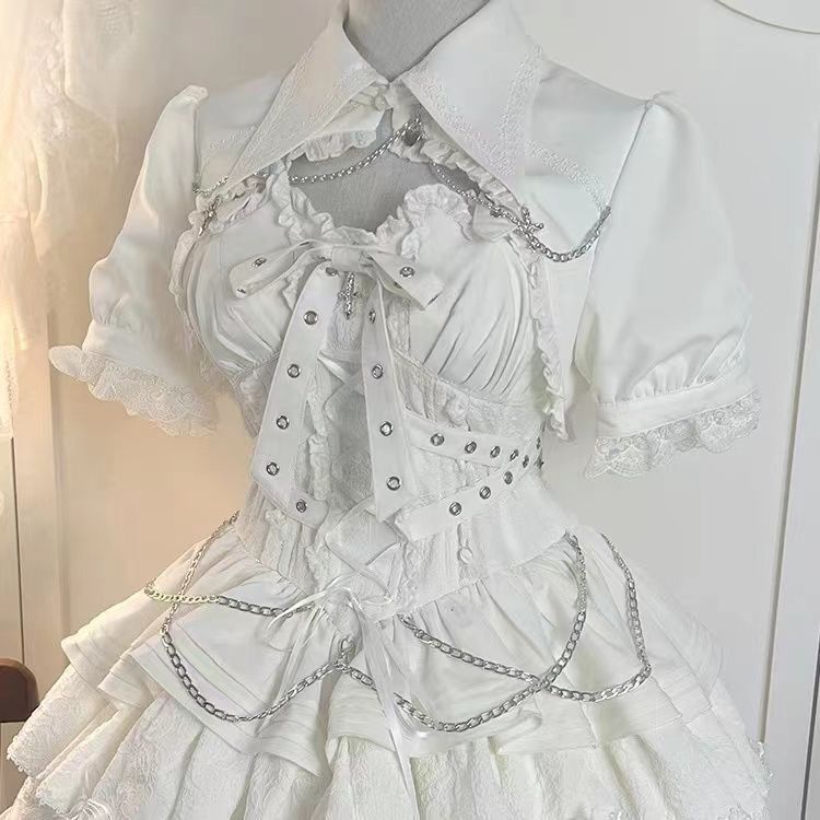 ロリータドレス ゴシック JSK エレガント 可愛い ドレス コントラクトクロス 編み上げ 綺麗 コスプレ お姫様 ロリータドレス ゴシック JSK エレガント 可愛い ドレス コントラクトクロス 編み上げ 綺麗 コスプレ お姫様