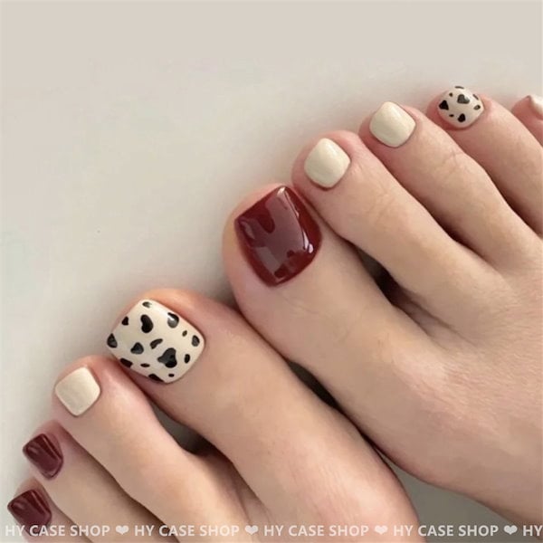 Qoo10] フットネイル ネイルチップ フット 足用