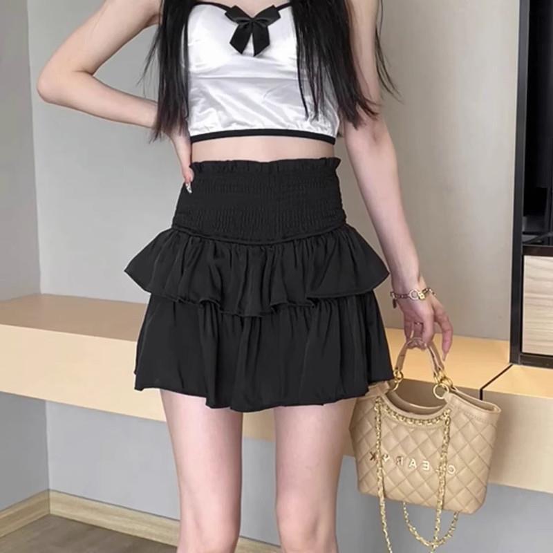 【1つ買うと10つ無料】ピュアホワイトハイウエストスリムショートスカートスプリングアンチエッジポジュアリング春と夏のスタイルレースケーキスカートパンツ 【1つ買うと10つ無料】ピュアホワイトハイウエストスリムショートスカートスプリングアンチエッジポジュアリング春と夏のスタイルレースケーキスカートパンツ