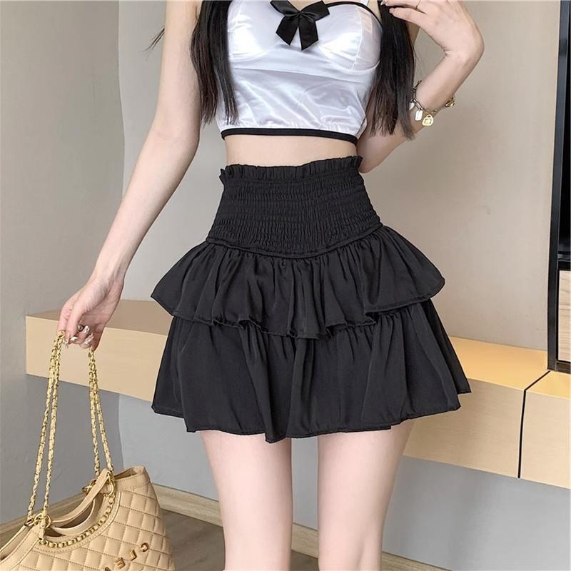 【1つ買うと10つ無料】ピュアホワイトハイウエストスリムショートスカートスプリングアンチエッジポジュアリング春と夏のスタイルレースケーキスカートパンツ 【1つ買うと10つ無料】ピュアホワイトハイウエストスリムショートスカートスプリングアンチエッジポジュアリング春と夏のスタイルレースケーキスカートパンツ