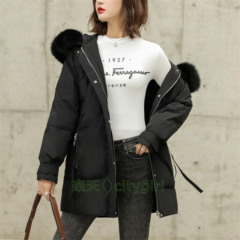 citygirlコート レディース ダウンジャケット 中綿コート 厚手コート ジャケット ゆったり 韓国ファッション ダウンコート スタイリッシュ 棉服コート もこもこ