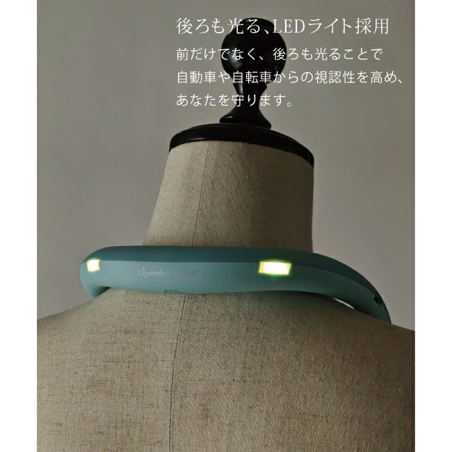 【在庫限り】スピーカーライトwithコールレシーバー イヤホン ハンズフリーライト スピーカー Bluetooth ウェアラブルスピーカー ネックライト 防災グッズ 防災 避難用 電話 音 クリスマス
