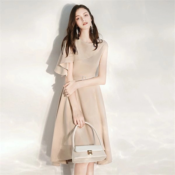 ドレス 大人 ピアノ 発表会 ミモレ丈ドレス 演奏会 結婚式 パーティードレス ミモレ丈 ワンピース フォーマルドレス イブニングドレス 20代 30代 40代 母親 親族 袖あり 成人式 高校生