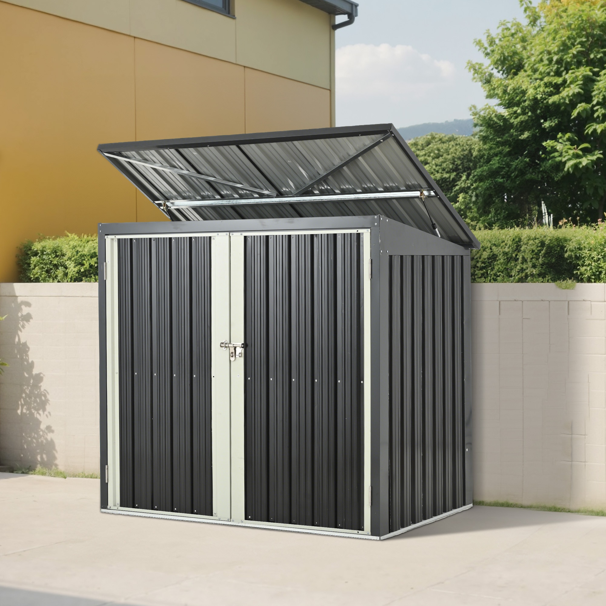 新品 物置 スチール物置 物置き 屋外 屋外収納 防錆 物入れ 大型 屋外