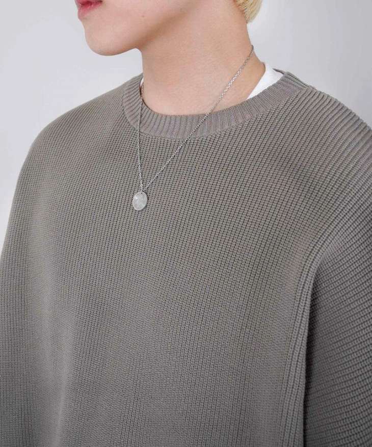 ネックレス メンズ 【WEB限定】BEコインネックレス サージカルステンレス LH-03NE0385 ステンレス アレルギーフリー クリスマス 誕生日 プレゼント ギフト 彼氏 【ネコポス】