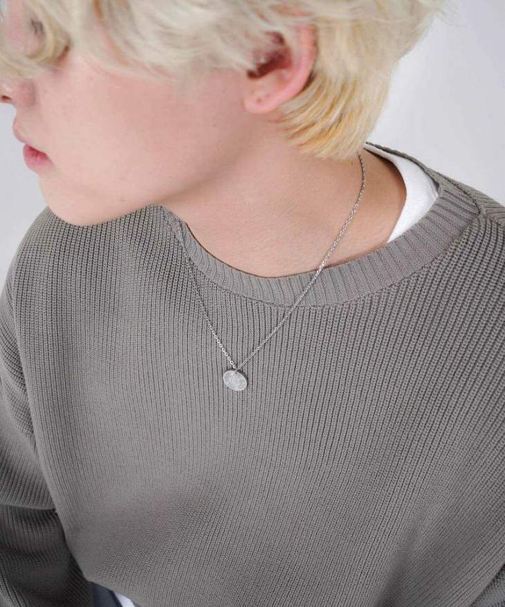 ネックレス メンズ 【WEB限定】BEコインネックレス サージカルステンレス LH-03NE0385 ステンレス アレルギーフリー クリスマス 誕生日 プレゼント ギフト 彼氏 【ネコポス】