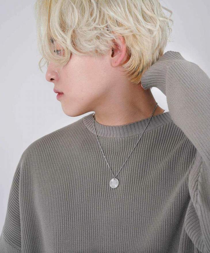 ネックレス メンズ 【WEB限定】BEコインネックレス サージカルステンレス LH-03NE0385 ステンレス アレルギーフリー クリスマス 誕生日 プレゼント ギフト 彼氏 【ネコポス】