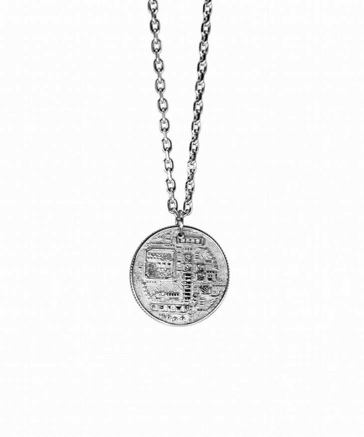 ネックレス メンズ 【WEB限定】BEコインネックレス サージカルステンレス LH-03NE0385 ステンレス アレルギーフリー クリスマス 誕生日 プレゼント ギフト 彼氏 【ネコポス】