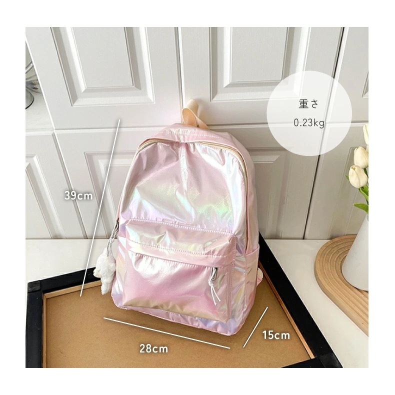 オーロラ バッグ オーロラ リュック バックパック パール レインボー ホログラム カラフル 光沢 シャイニー キラキラ 鞄 バック リュックサック 通学 お出かけ 小学生 中学生 大学生 遠足 旅行 オーロラ バッグ オーロラ リュック バックパック パール レインボー ホログラム カラフル 光沢 シャイニー キラキラ 鞄 バック リュックサック 通学 お出かけ 小学生 中学生 大学生 遠足 旅行