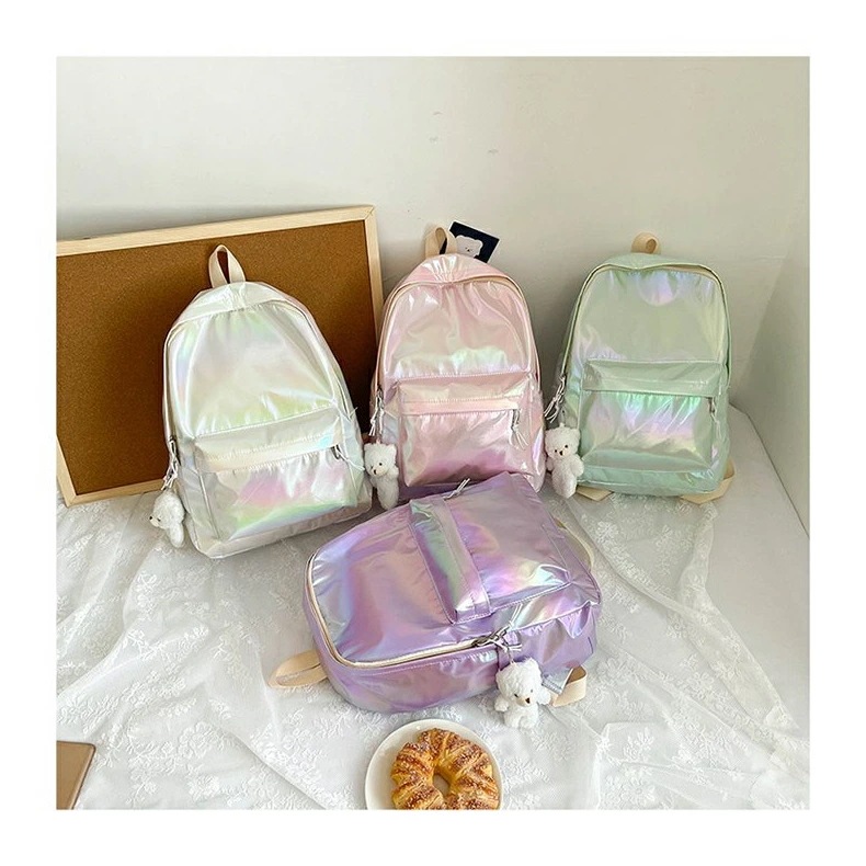 オーロラ バッグ オーロラ リュック バックパック パール レインボー ホログラム カラフル 光沢 シャイニー キラキラ 鞄 バック リュックサック 通学 お出かけ 小学生 中学生 大学生 遠足 旅行 オーロラ バッグ オーロラ リュック バックパック パール レインボー ホログラム カラフル 光沢 シャイニー キラキラ 鞄 バック リュックサック 通学 お出かけ 小学生 中学生 大学生 遠足 旅行