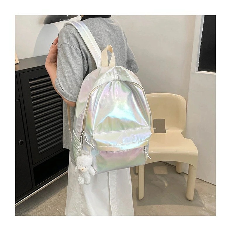 オーロラ バッグ オーロラ リュック バックパック パール レインボー ホログラム カラフル 光沢 シャイニー キラキラ 鞄 バック リュックサック 通学 お出かけ 小学生 中学生 大学生 遠足 旅行 オーロラ バッグ オーロラ リュック バックパック パール レインボー ホログラム カラフル 光沢 シャイニー キラキラ 鞄 バック リュックサック 通学 お出かけ 小学生 中学生 大学生 遠足 旅行