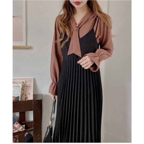 ワンピース レディース 40代ワンピース 秋冬新作 キャミワンピース きれいめ 無地ワンピース プリーツスカート キャミソール オシャレ 通勤 お出かけ 大人 30代 ワンピース レディース 40代ワンピース 秋冬新作 キャミワンピース きれいめ 無地ワンピース プリーツスカート キャミソール オシャレ 通勤 お出かけ 大人 30代