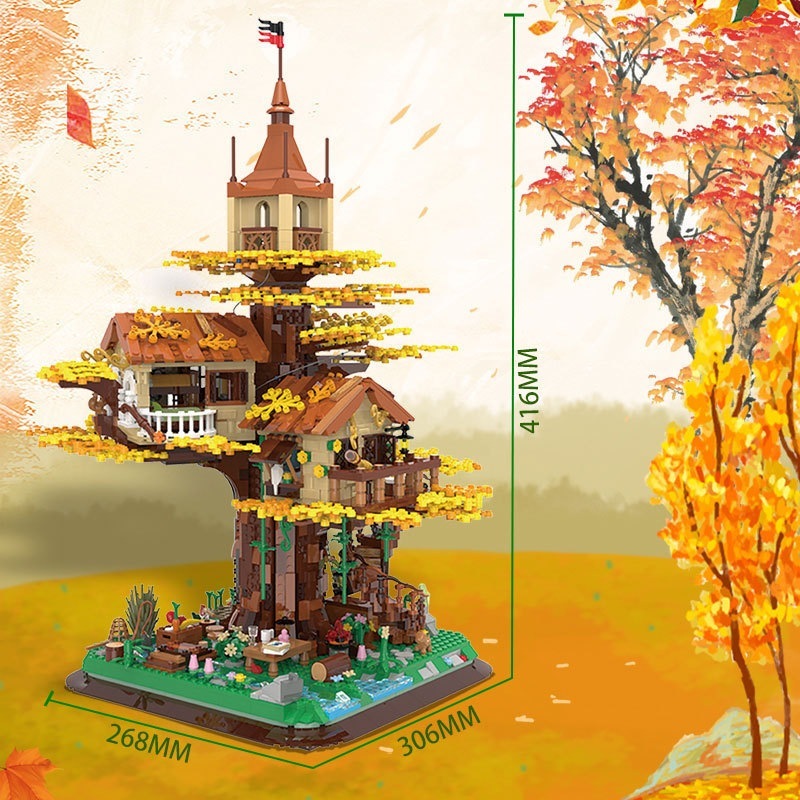 ツリーハウスの顆粒子供用レゴおもちゃ ツリーハウスの顆粒子供用レゴおもちゃ