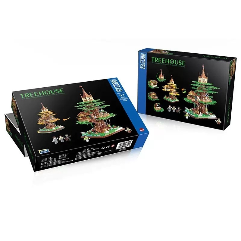 ツリーハウスの顆粒子供用レゴおもちゃ ツリーハウスの顆粒子供用レゴおもちゃ