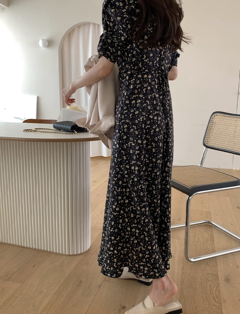 ワンピース レディース カシュクールワンピース ロングワンピース S M L XL 韓国 ロング丈 半袖 Vネック かわいい 大人可愛い きれいめ 上品 エレガント 清楚 フェミニン おしゃれ お洒落