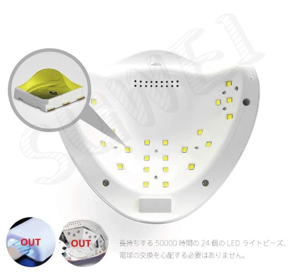 ジェルネイル ledライト UVネイルランプネイルドライヤーLEDライト用ジェルネイルマシンLEDランプピンクドライヤーランプネイルドライヤー