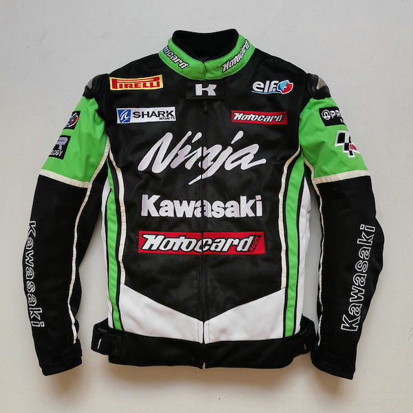 Kawasaki ライダーズジャケット バイクジャケット Ninjaカラー S カワサキパーツ/ウエア＆グッズオンラインショップ用途から探す