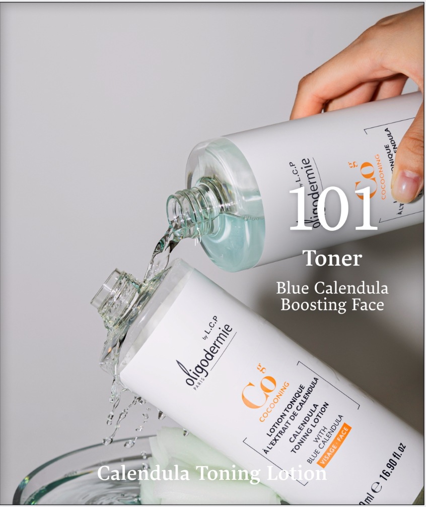 [NEW] oligodermie カレンデュラ トーニングローション, 500ml #ブルーカレンデュラ #ナイアシンアミド