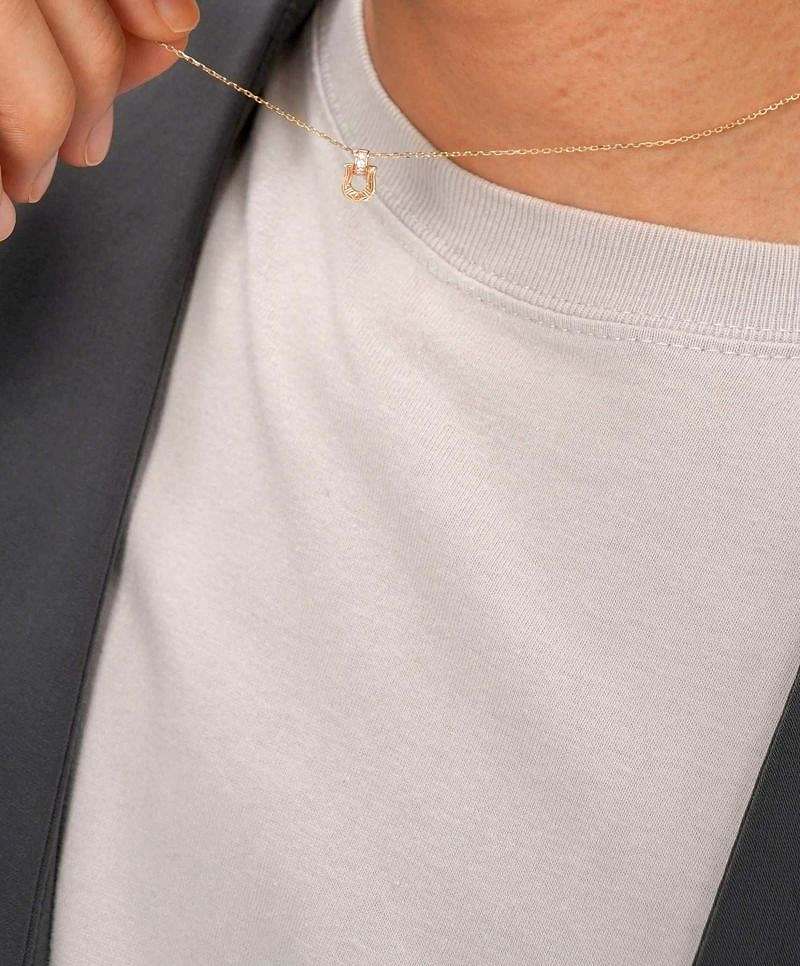 ネックレス メンズ ラックプチネックレス ホースシュー K10 10金 ダイヤモンド プチモダン LH-1NE271 クリスマス 誕生日 プレゼント ギフト 彼氏 ネックレス メンズ ラックプチネックレス ホースシュー K10 10金 ダイヤモンド プチモダン LH-1NE271 クリスマス 誕生日 プレゼント ギフト 彼氏