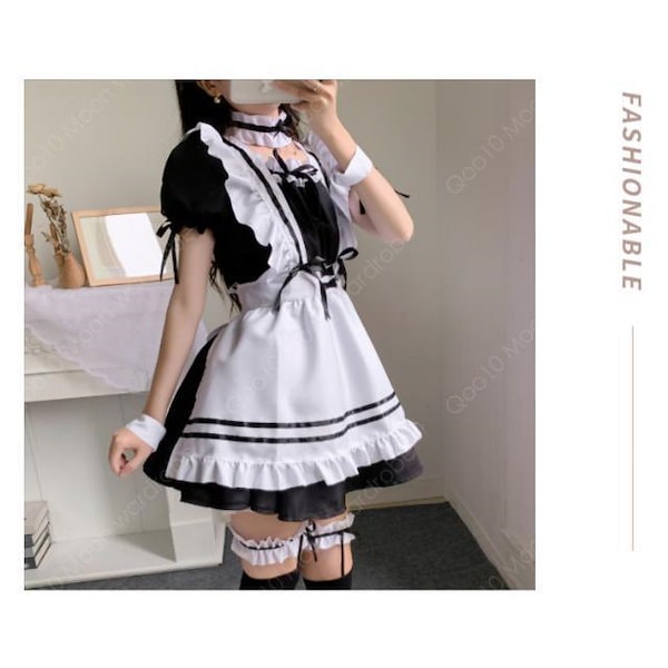 Qoo10] ハロウィン コスプレ メイド服 メイド