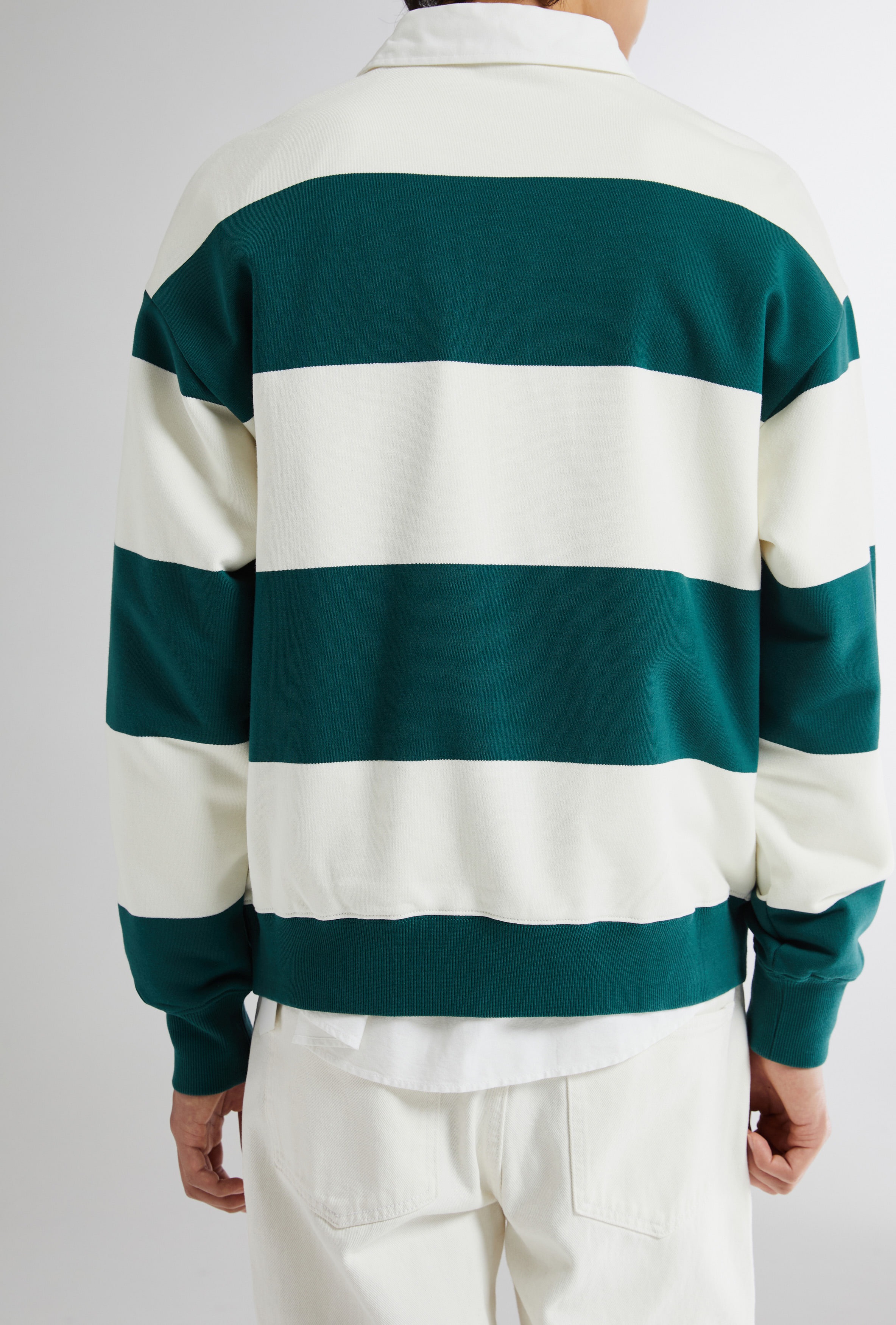 (Woody) Rugby Sweatshirt 2色 新商品 韓国人気 男女共用 カップルアイテム 肝節期 韓国ファッション ストリートファッション (Woody) Rugby Sweatshirt 2色 新商品 韓国人気 男女共用 カップルアイテム 肝節期 韓国ファッション ストリートファッション