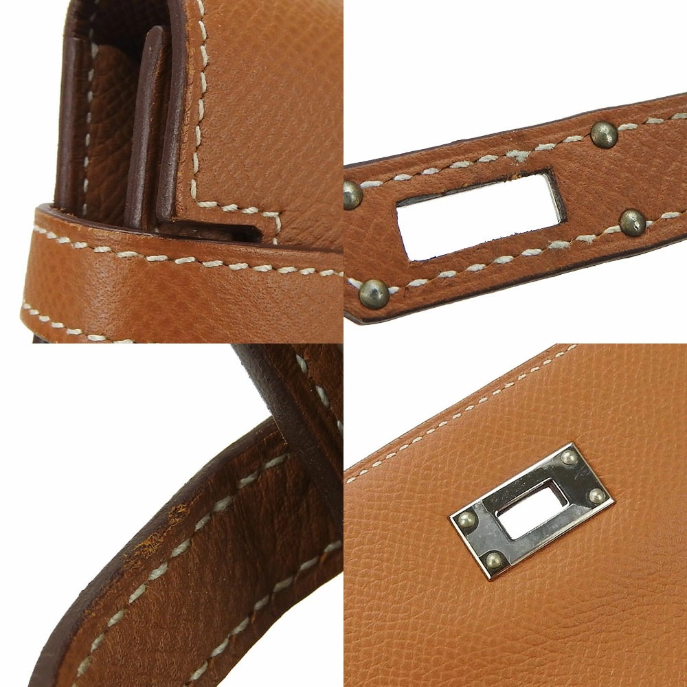 中古 エルメス 長財布 ケリーウォレット D刻印 ヴォーエプソン ゴールド エレガント シルバー金具 小物 普段使い メンズ レディース 男性 女性 HERMES long wallet gold 中古 エルメス 長財布 ケリーウォレット D刻印 ヴォーエプソン ゴールド エレガント シルバー金具 小物 普段使い メンズ レディース 男性 女性 HERMES long wallet gold