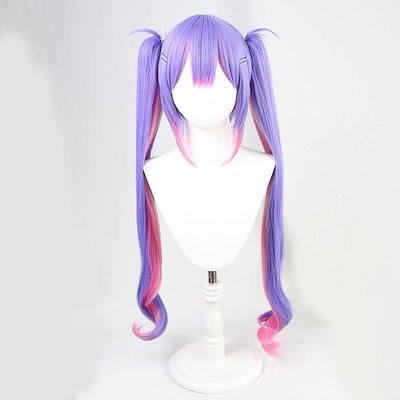 Qoo10] コスプレウィッグ 常闇トワ 耐熱 長髪 : ホビー・コスプレ