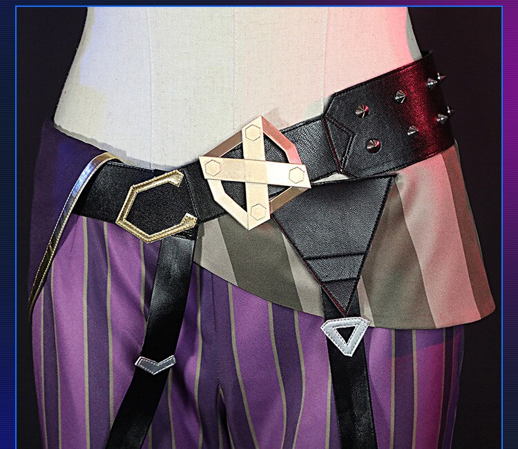 アーケイン ジンクス リーグオブレジェンド LoL Jinx コスチューム コスプレ衣装 アーケイン ジンクス リーグオブレジェンド LoL Jinx コスチューム コスプレ衣装