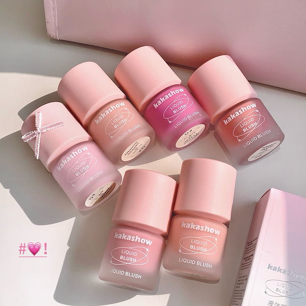 Qoo10] リキッドチーク 自然 マット パステルブ