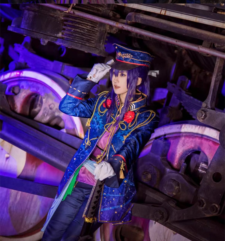 あんさんぶるスターズ 雪舞う冬の猫と椿列車 神崎颯馬 鬼龍紅郎 蓮巳敬人 コスプレ衣装 コスチューム