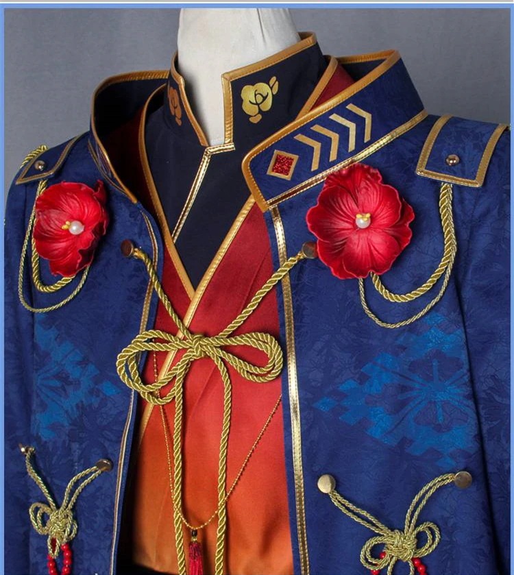 あんさんぶるスターズ 雪舞う冬の猫と椿列車 神崎颯馬 鬼龍紅郎 蓮巳敬人 コスプレ衣装 コスチューム