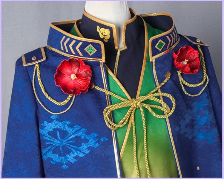 あんさんぶるスターズ 雪舞う冬の猫と椿列車 神崎颯馬 鬼龍紅郎 蓮巳敬人 コスプレ衣装 コスチューム