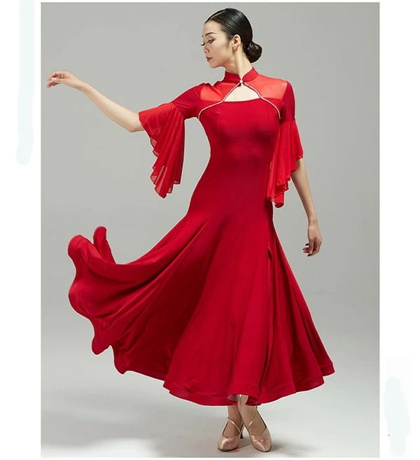 再入荷商品社交ダンス ドレス 社交ダンス衣装 ワンピース 競技用ドレス スタンダード ステージ衣装 スリット入り ワインレッド ネイビー 紺色 大きいサイズ ロング丈 ロングドレス 広がる裾 エレガン 再入荷商品社交ダンス ドレス 社交ダンス衣装 ワンピース 競技用ドレス スタンダード ステージ衣装 スリット入り ワインレッド ネイビー 紺色 大きいサイズ ロング丈 ロングドレス 広がる裾 エレガン