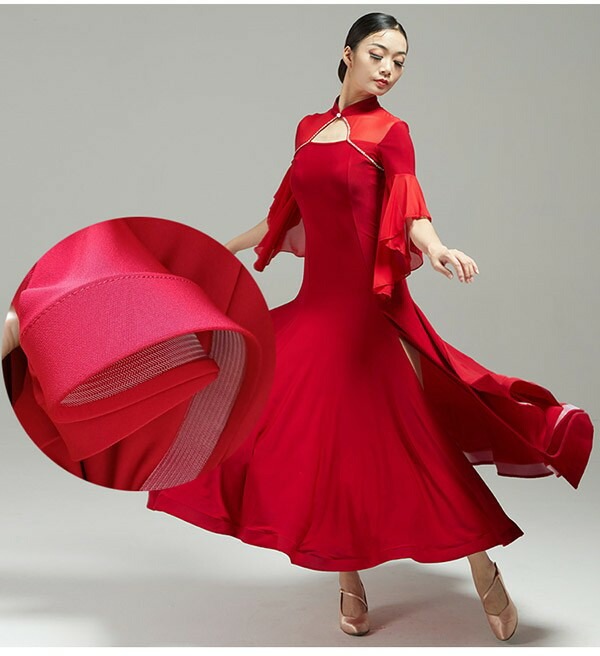 再入荷商品社交ダンス ドレス 社交ダンス衣装 ワンピース 競技用ドレス スタンダード ステージ衣装 スリット入り ワインレッド ネイビー 紺色 大きいサイズ ロング丈 ロングドレス 広がる裾 エレガン 再入荷商品社交ダンス ドレス 社交ダンス衣装 ワンピース 競技用ドレス スタンダード ステージ衣装 スリット入り ワインレッド ネイビー 紺色 大きいサイズ ロング丈 ロングドレス 広がる裾 エレガン