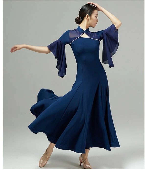 再入荷商品社交ダンス ドレス 社交ダンス衣装 ワンピース 競技用ドレス スタンダード ステージ衣装 スリット入り ワインレッド ネイビー 紺色 大きいサイズ ロング丈 ロングドレス 広がる裾 エレガン 再入荷商品社交ダンス ドレス 社交ダンス衣装 ワンピース 競技用ドレス スタンダード ステージ衣装 スリット入り ワインレッド ネイビー 紺色 大きいサイズ ロング丈 ロングドレス 広がる裾 エレガン