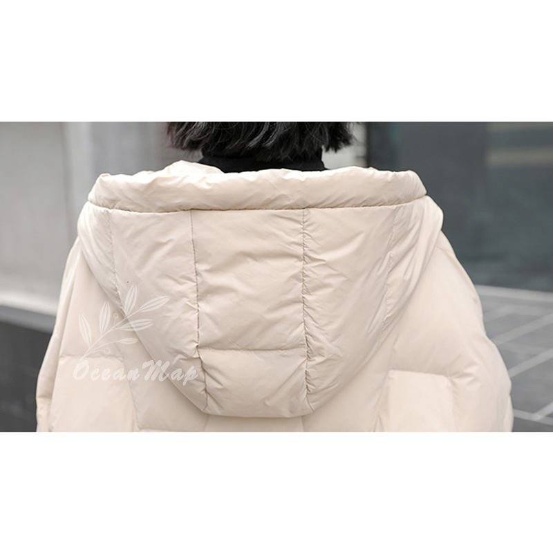 ダウンジャケット レディース フード付き ダウン コート 秋冬春 軽量 防風 防寒 暖かいロングコート ダウンジャケット ライトダウン スリム ファション 体型カバー 韓国風 アウター ウィンタージャ